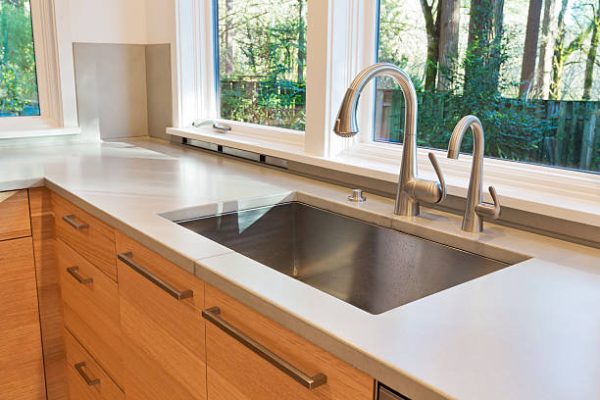 Nice, new kitchen sink.